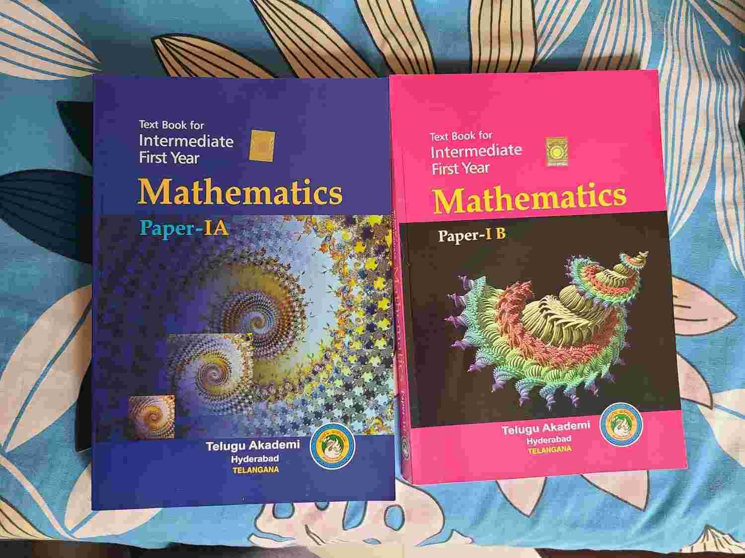 📚 Telangana Inter Maths IA + IB Set - 2nd Hand Book - Bookaao