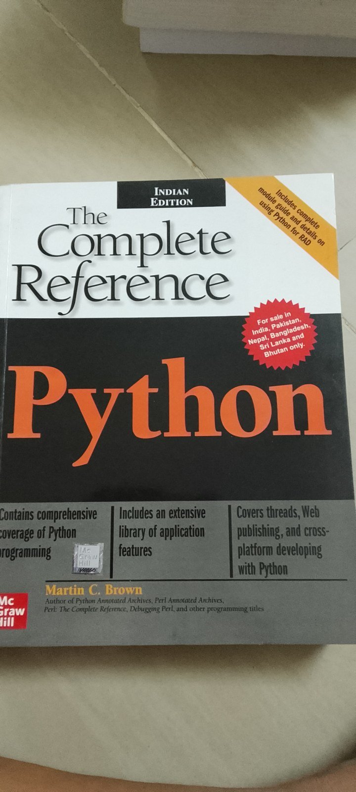 The complete reference python - New Book - Bookaao