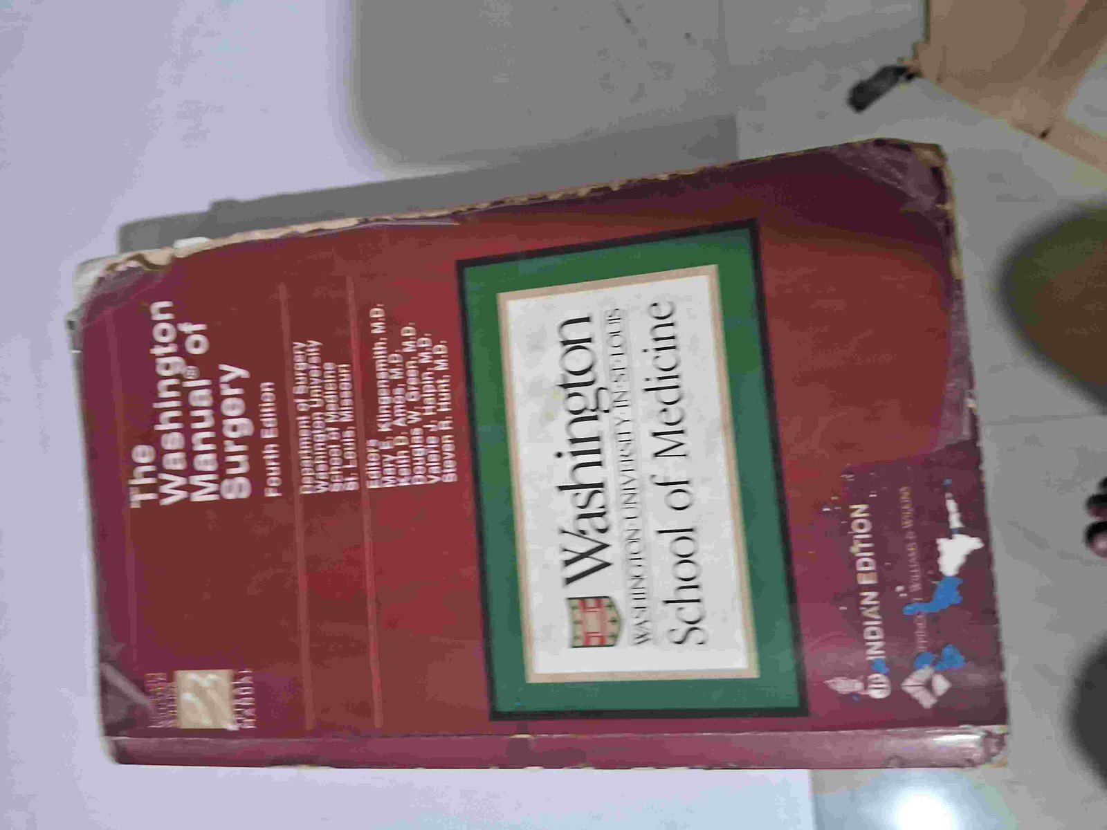 The Washington Manual of Surgery - Second Hand - Bookaao