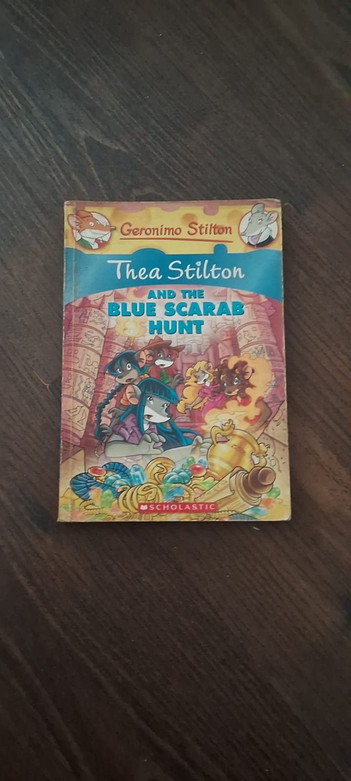 Thea Stilton and the Blue Scarab Hunt - Second Hand - Bookaao