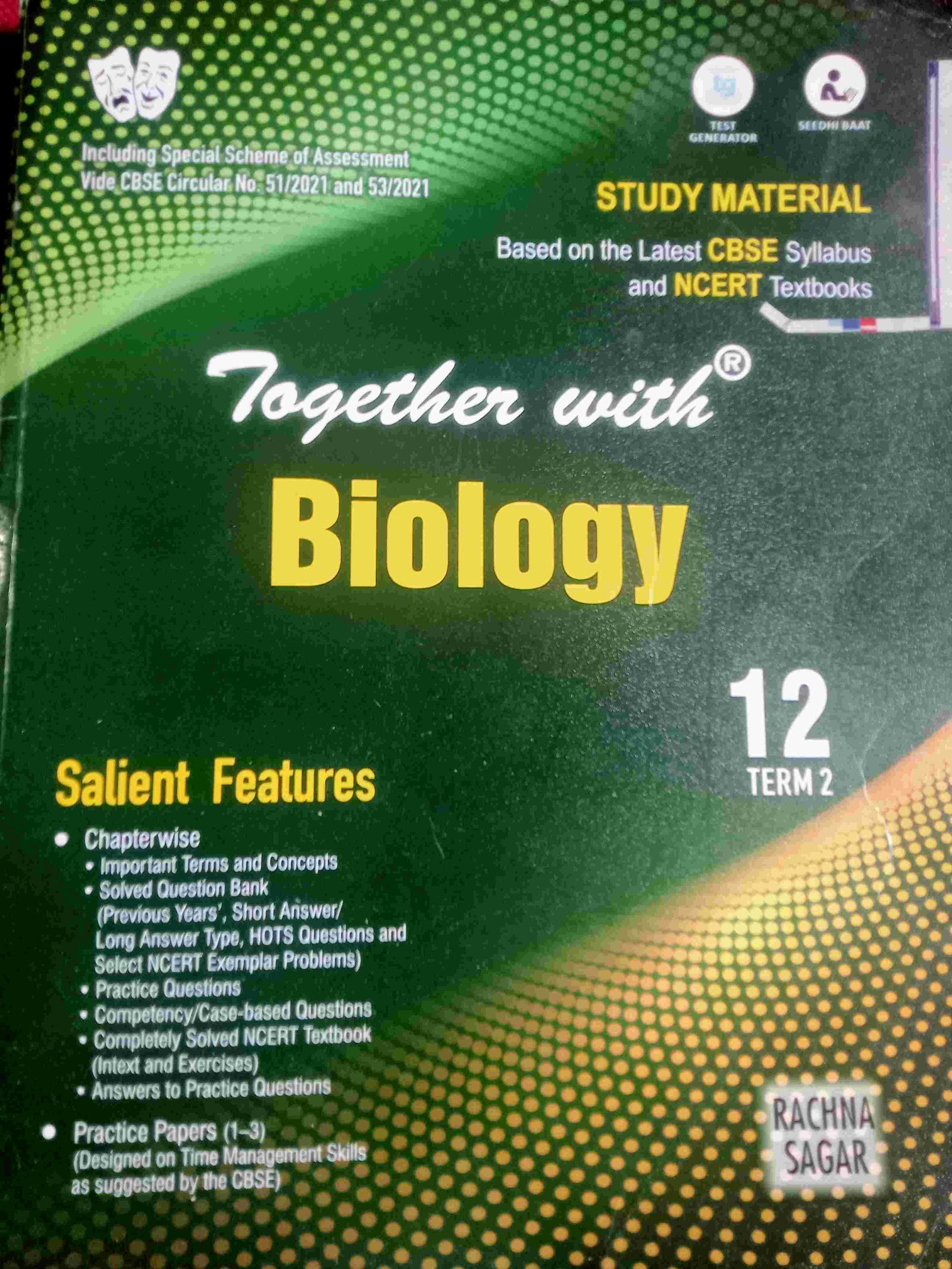 Together with Biology Class 12th Term 2 - Second Hand - Bookaao