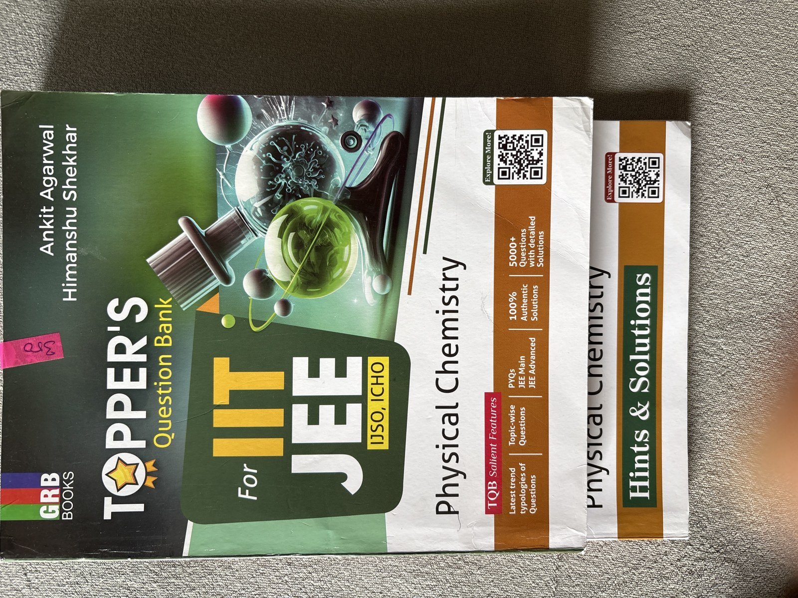 Buy Second Hand Topper’s Question Bank for IIT JEE in Hyderabad - Bookaao