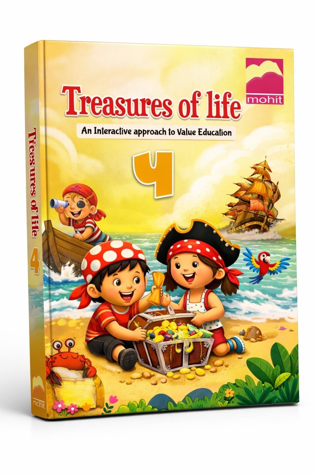 Buy New Treasures of Life  Class  4 in East Delhi - Bookaao