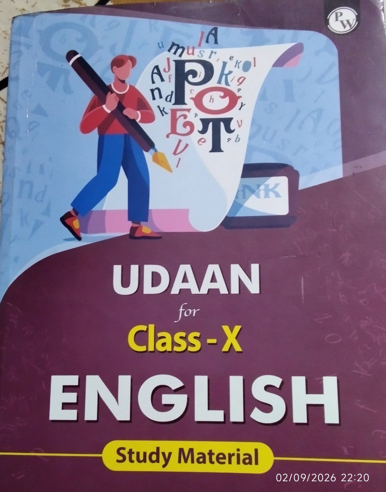 Udaan class 10 english study material pw - Second Hand - Bookaao