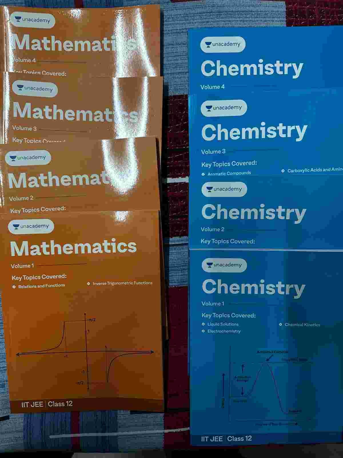 Unacademy JEE Class 12 Module Set Physics & Maths - Second Hand - Bookaao
