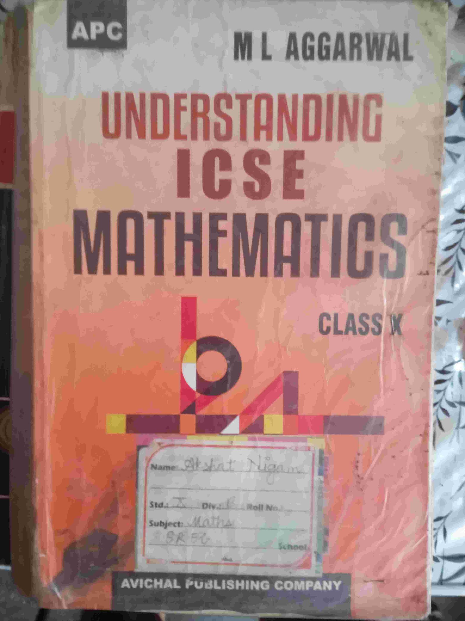 Understanding ICSE Mathematics by ML Aggarwal X - Second Hand - Bookaao
