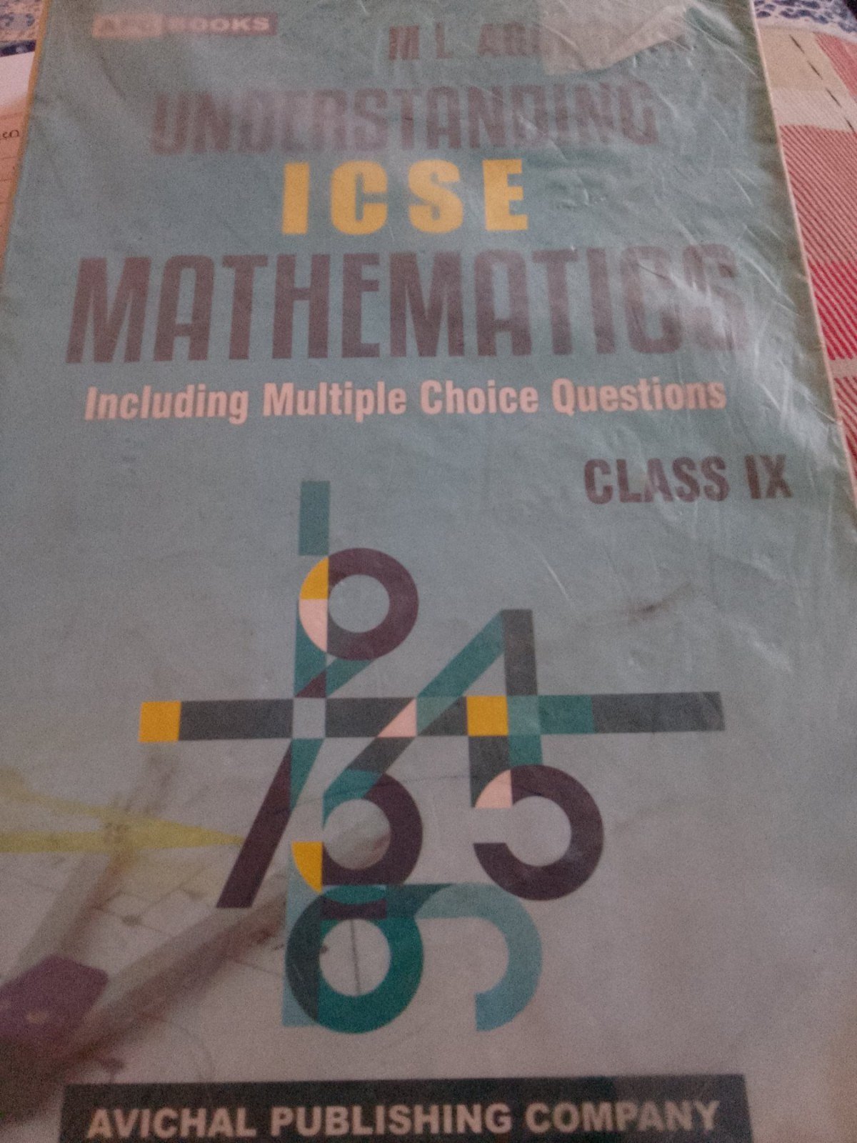 Understanding icse maths - 2nd Hand Book - Bookaao