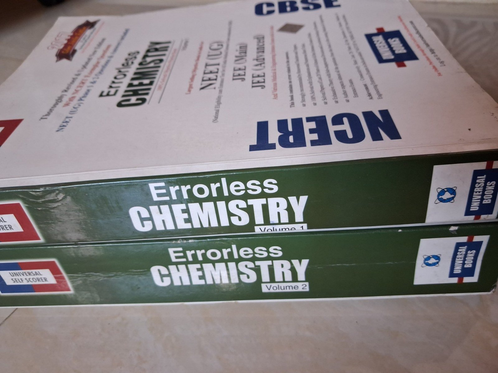 Universal Errorless Chemistry (Volume 1 & 2) - Second Hand - Bookaao
