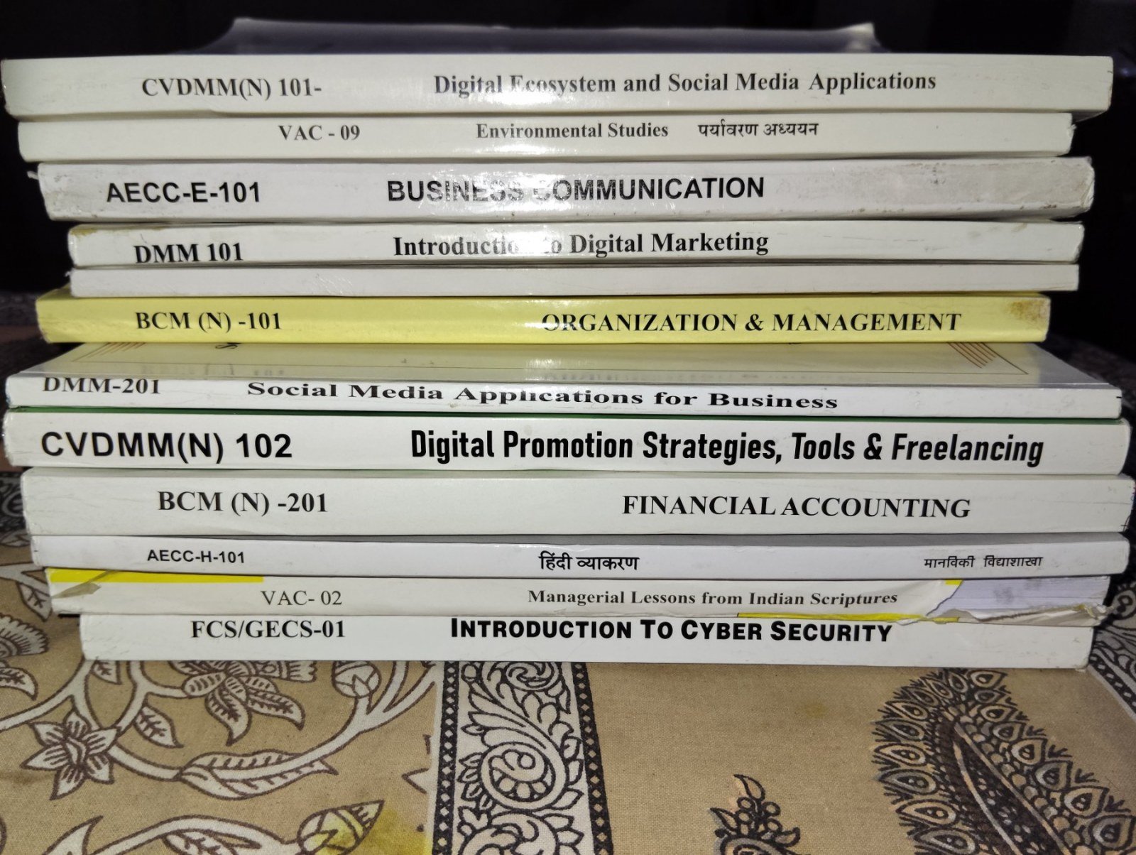 Buy Second Hand UOU BCOM Books(Fully newed) Sem1+Sem2 in Haldwani - Bookaao