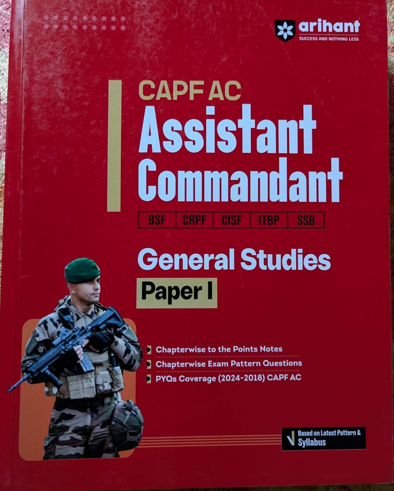 UPSC CAPF Assistant Commandant 2025 GS & E - New Book - Bookaao