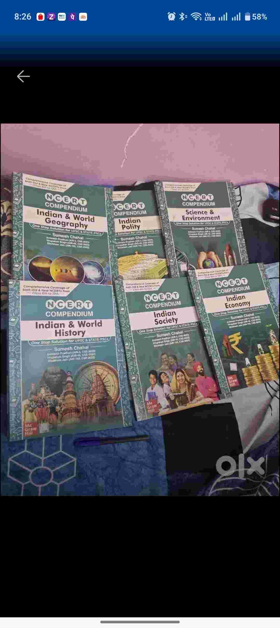 Buy New Upsc Compandium ncerts 6-12 th class in Musheerabad - Bookaao