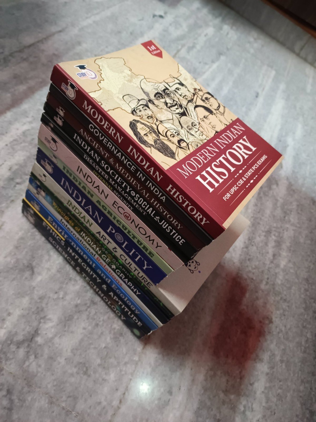 UPSC Complete GS Book Set – 18 Books (English) - New Book - Bookaao