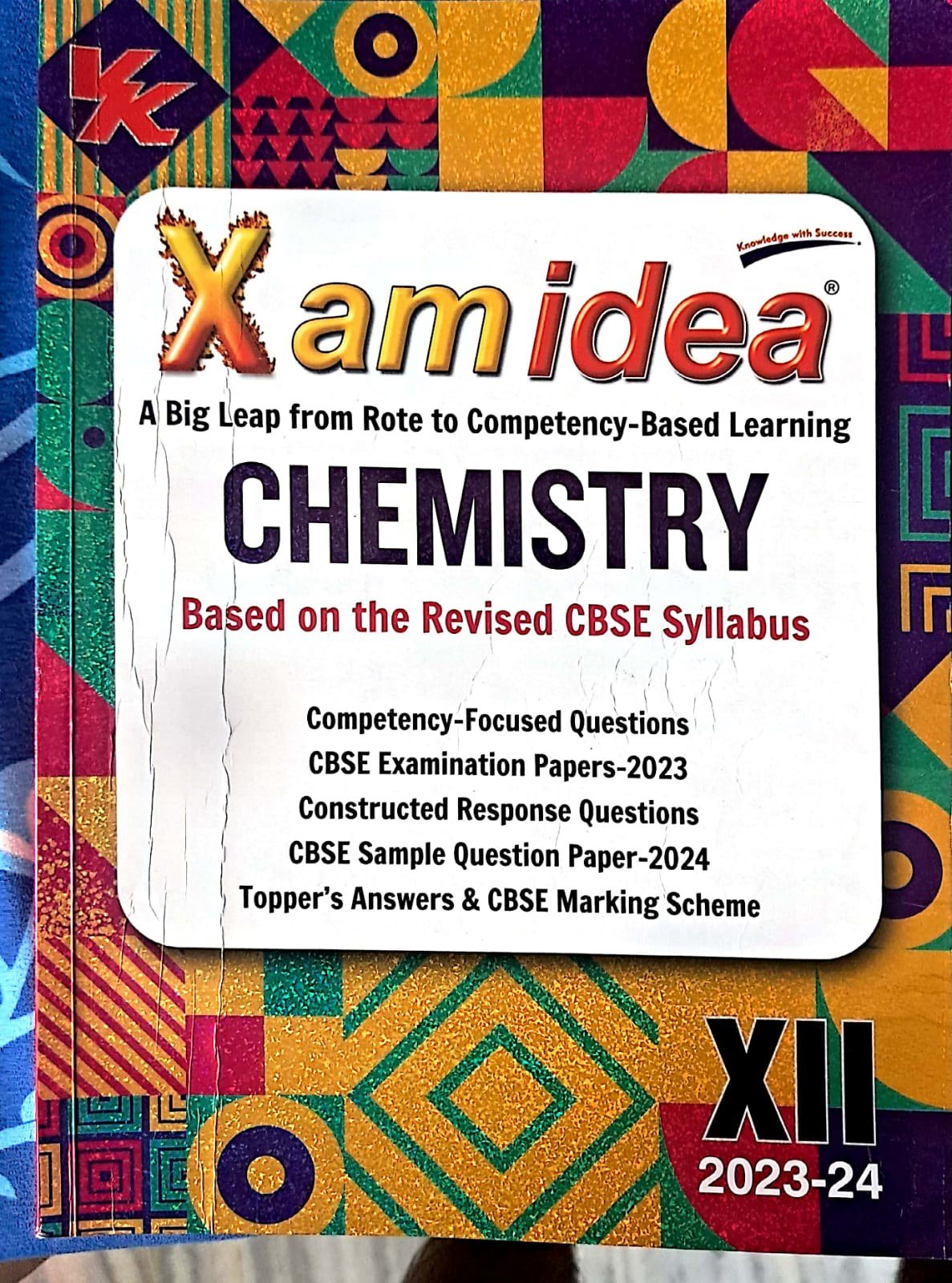 Xam Idea Chemistry Class 12 - 2nd Hand Book - Bookaao