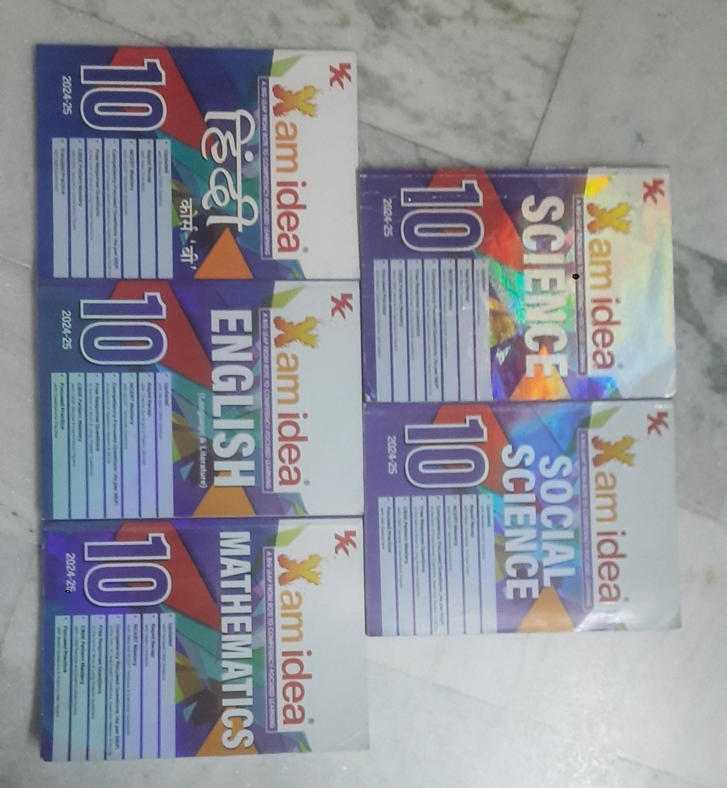 Xam idea set of 5 books CBSE class 10th - Second Hand - Bookaao