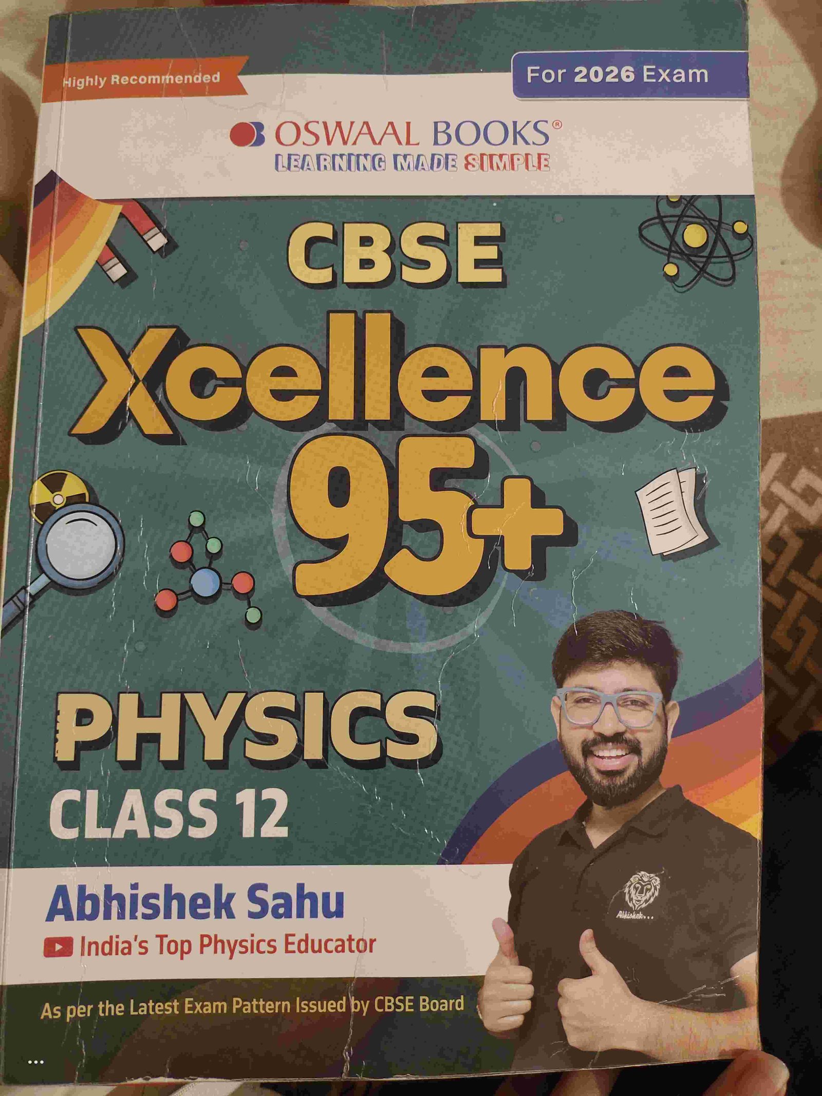 Xcellence 95+ Physics class 12th by Abhishek sahu - Second Hand - Bookaao