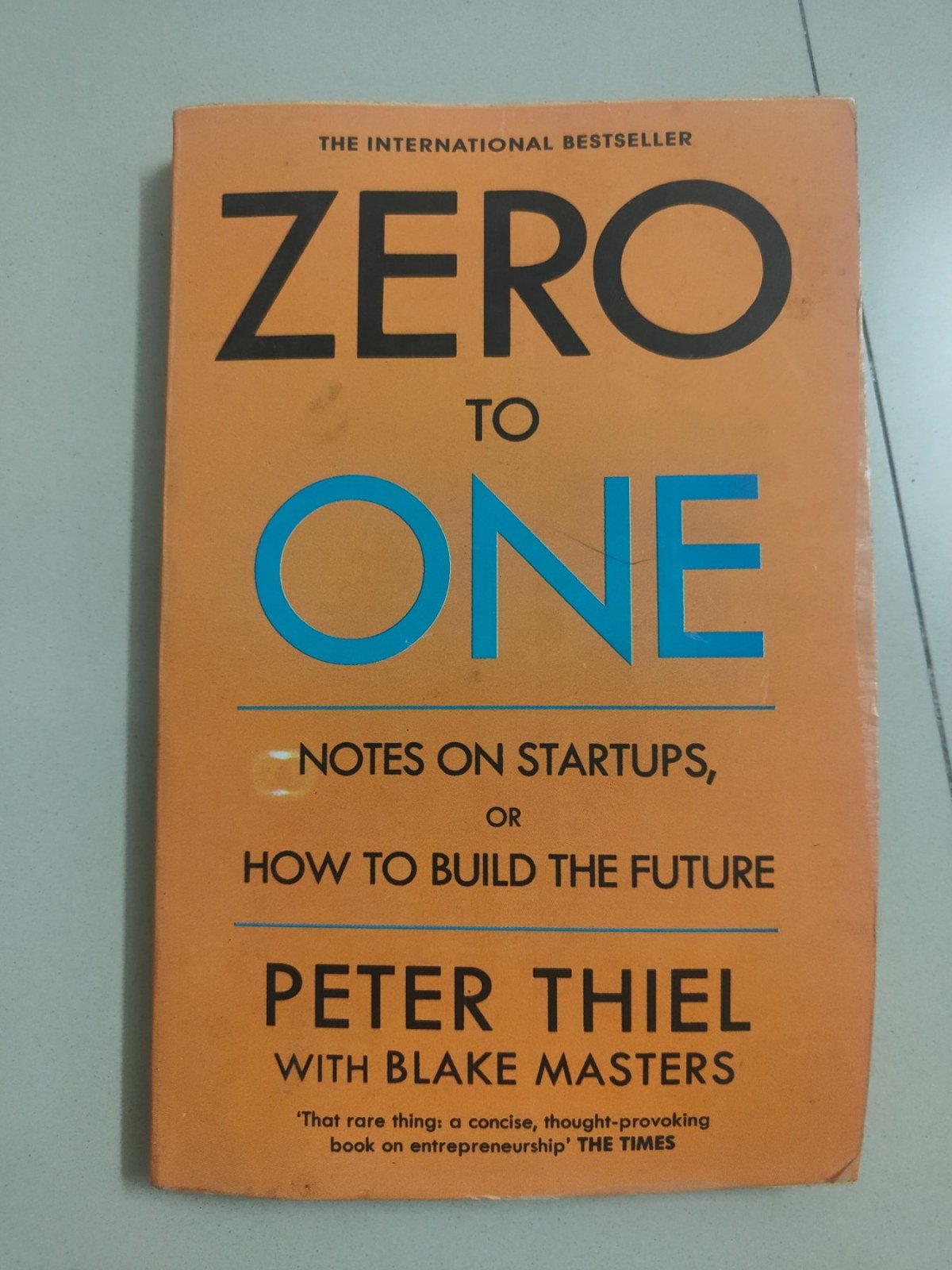 Zero to one - Second Hand - Bookaao
