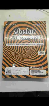 Cengage Maths algebra Jee mains And advanced - second hand