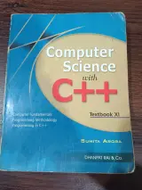 Computer Science with C++ - second hand