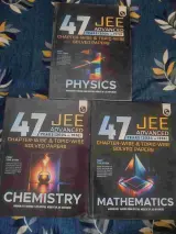 Jee advanced pyq books Set of 3 - second hand