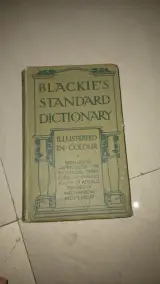 Original 1940s Blackie's War Time Dictionary - War - second hand