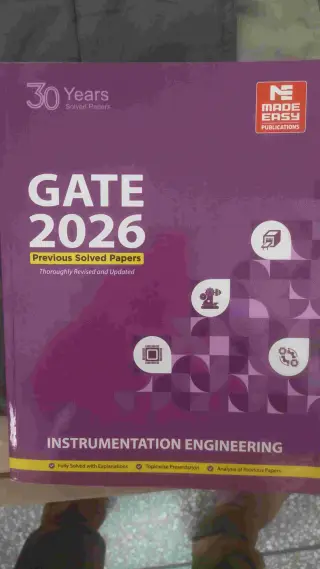 Gate 2026 Instrumentation Engineering - second hand