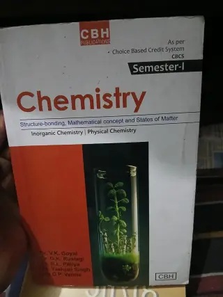 CBH semester 1th chemistry