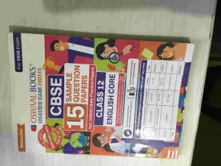 Oswaal 15 Sample Question Papers Class 12 English