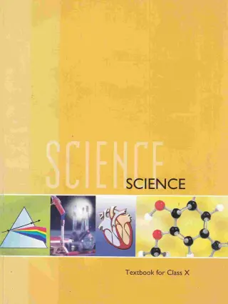 Science textbook for class x