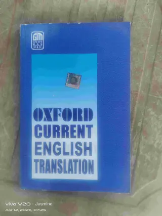 Oxford current english translation for exam preparation - New Book - Bookaao