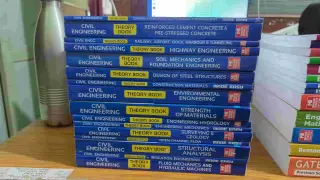 MADE EASY GATE + ESC Theory books Set Civil Engineering - second hand