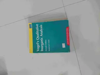 Vogels qualitative inorganic analysis