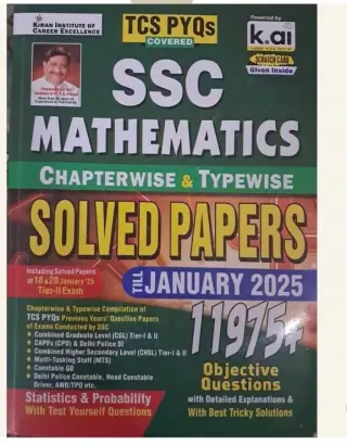 Ssc mathematics Kiran