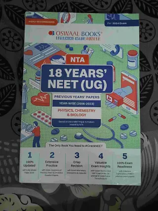 18 years previous year papers NEET (UG)