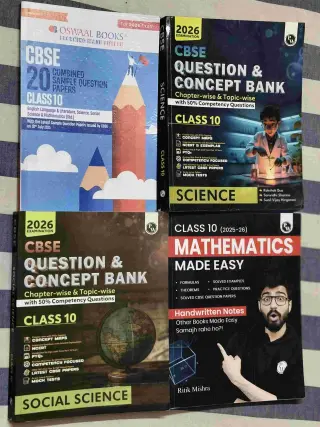 Class 10 Full Set | PW + Oswaal | Best Condition