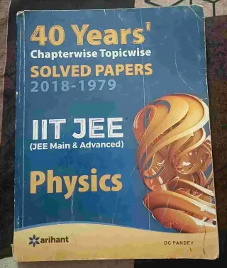 40 years Chapterwise solved papers Physics