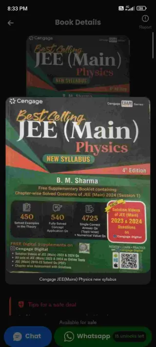 Cengage JEE MAINS PHYSICS best selling