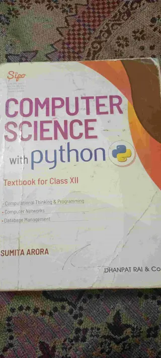 Computer science with python