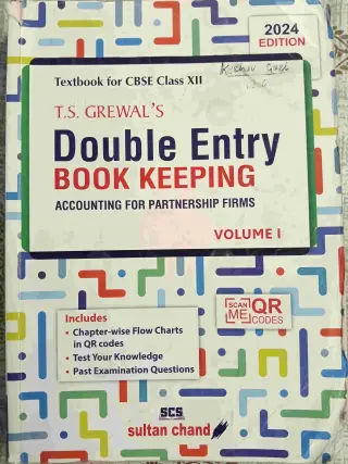 Double Entry Book keeping (T.S. Grewal) class XII