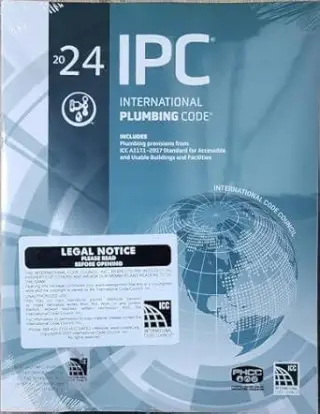 2024 International Plumbing Code Paperback tabs