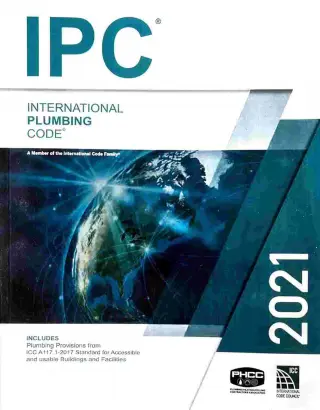 IPC 2021 International Plumbing Code IPC Trade Pa