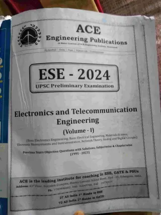 ESE 2024 UPSC PRELIMINARY EXAMINATION - new