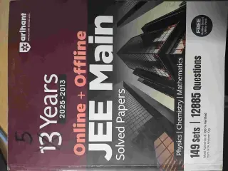 Jee mains 13 year solved papers with 12000+ QS