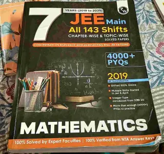 Physics wallah mathematics jee main 2019-2025 pyqs