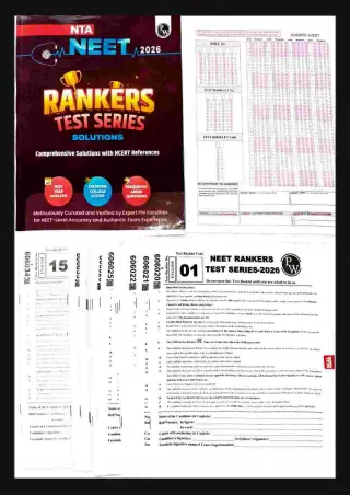 PW NEET 2026 RANKER TEST SERIES