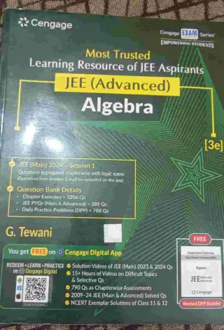 Cengage JEE (Advanced) Algebra