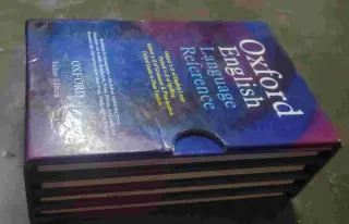 Oxford English language reference