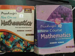 Pradeep MATHAMATICS 11th Volume 1 &II
