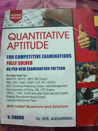 QUANTATIVE APTITUDE BY RS AGARWAL