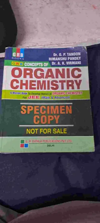 OP Tondon Organic Chemistry