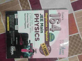 Disha jee main physics pyq 22 years 2024-2002